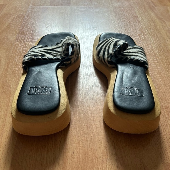 Y2K wooden slides / sandals - Picture 6 of 15